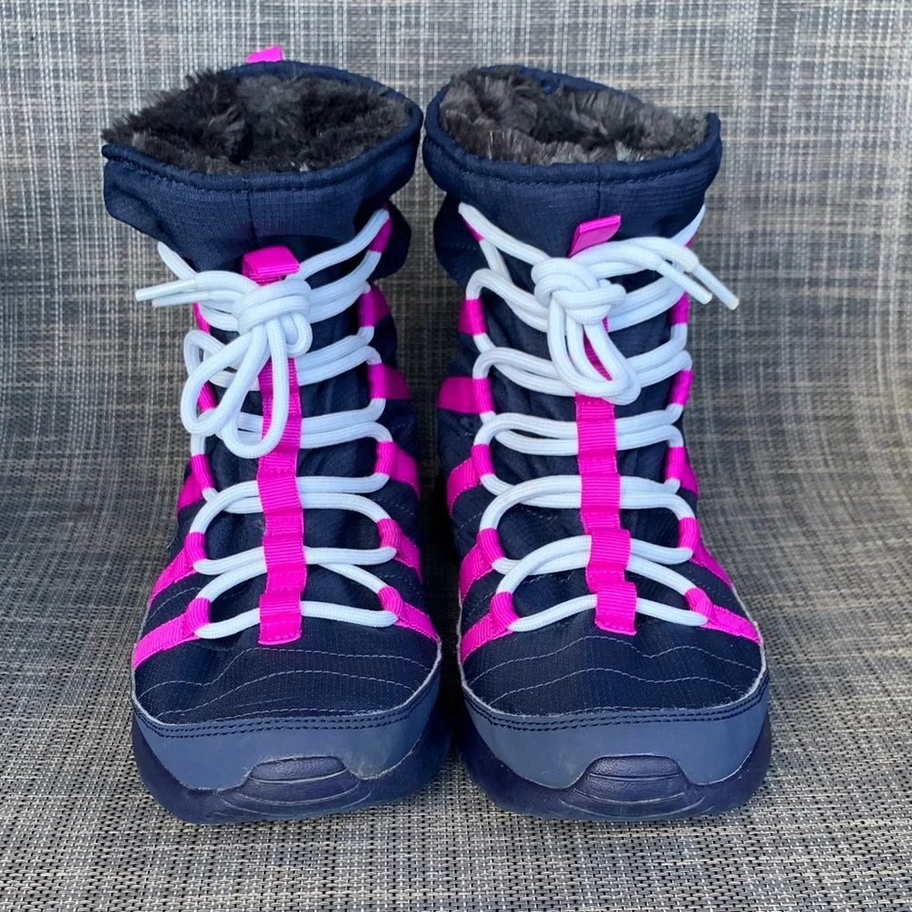 Nike Roshe One High GS 'Purple Dark Blue' Cozy boots Big Girls Size 6.5